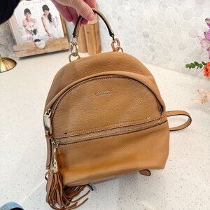 Calvin Klein - Mini Backpack – Camel Brown